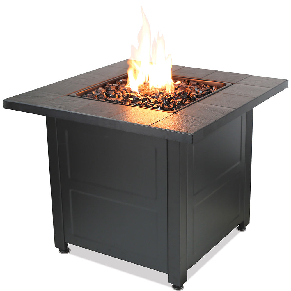 Endless Summer LP Gas Outdoor Fire Table W/ Stamped Tile Design GAD1499M freeshipping - Luxury Tech Inc.