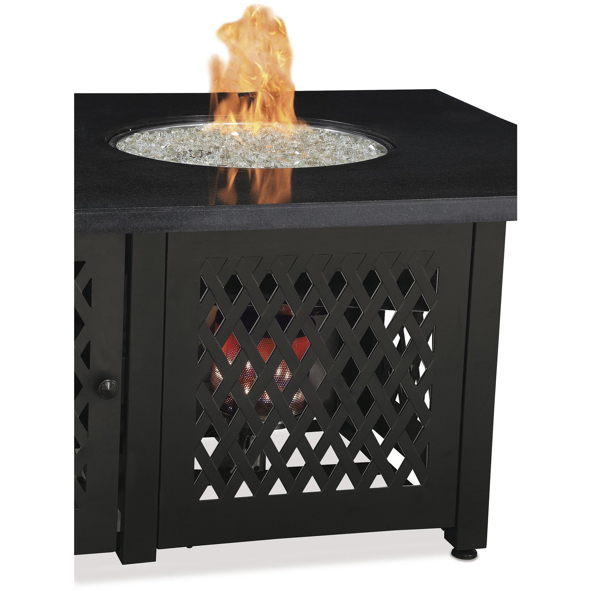 Endless Summer LP Gas Outdoor Fire Pit with Dual Heat Technology and Granite Mantel GAD18100M freeshipping - Luxury Tech Inc.