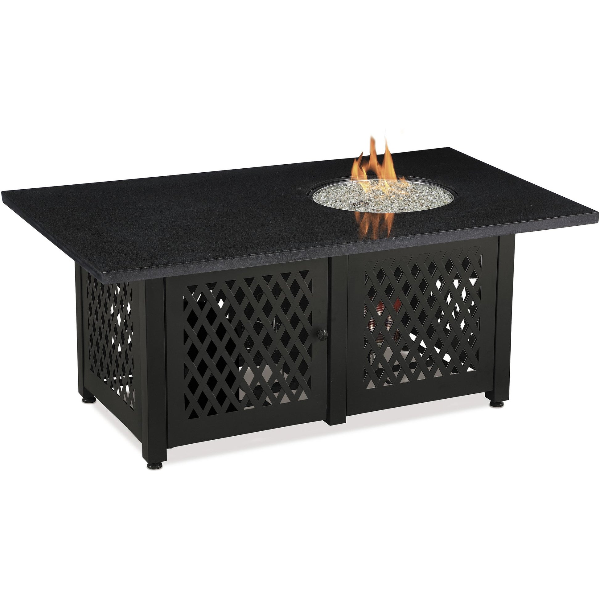 Endless Summer LP Gas Outdoor Fire Pit with Dual Heat Technology and Granite Mantel GAD18100M freeshipping - Luxury Tech Inc.