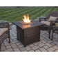Endless Summer LP Gas Outdoor Fire Pit with 30-in Steel Mantel GAD1423M freeshipping - Luxury Tech Inc.