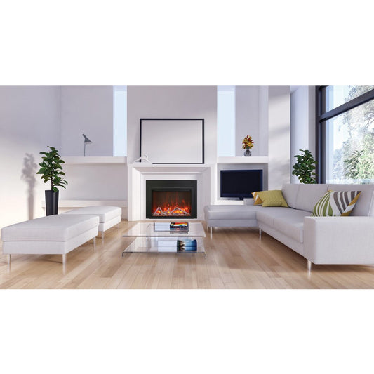 Amantii Traditional Series Electric Fireplace 3 Sided Trim freeshipping - Luxury Tech Inc.