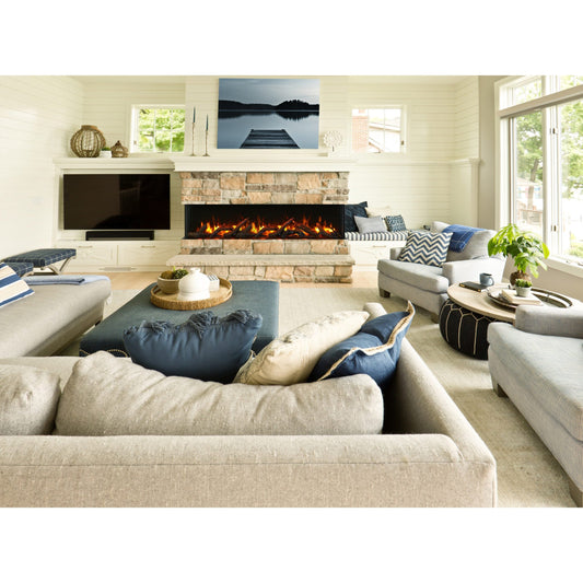 Amantii Tru View Slim Series Electric Fireplace freeshipping - Luxury Tech Inc.