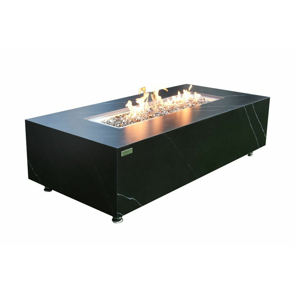 Elementi Varna Porcelain Fire Table OFP121BB freeshipping - Luxury Tech Inc.