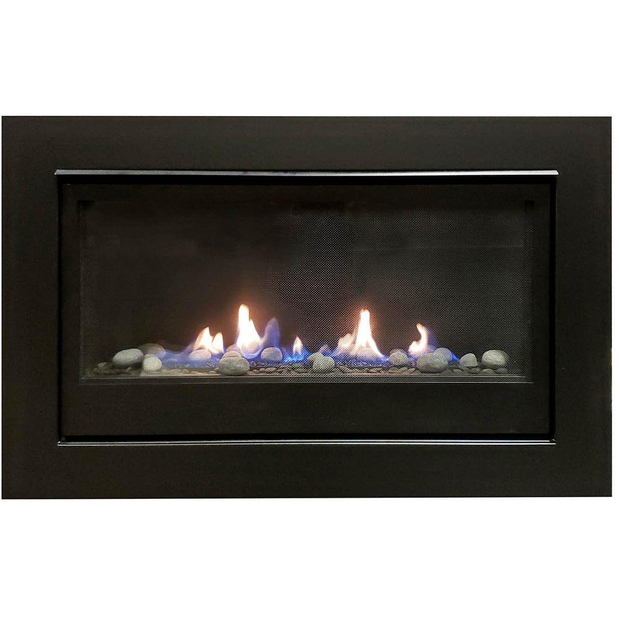 Sierra Flame Boston Linear Gas Fireplace BOSTON 36-EI freeshipping - Luxury Tech Inc.