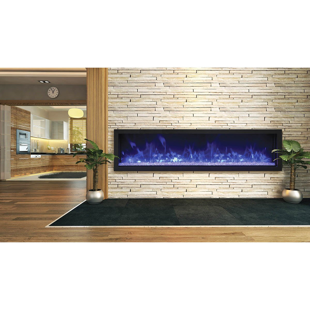 Remii XS Extra Slim Series Electric Fireplace - XS freeshipping - Luxury Tech Inc.