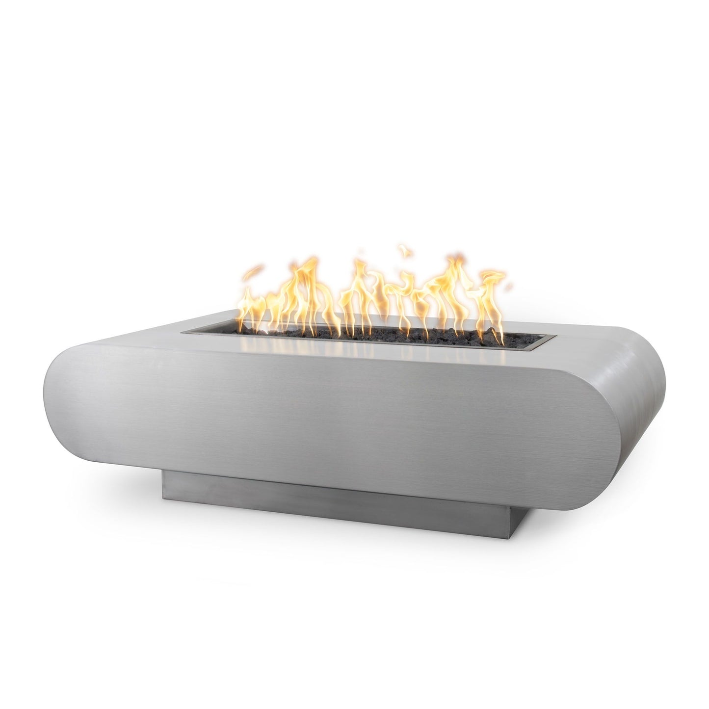 The Outdoor Plus La Jolla Fire Pit - Stainless Steel - OPT-LAJSS freeshipping - Luxury Tech Inc.