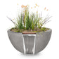 The Outdoor Plus Luna GFRC Planter Bowl with Water - OPT-LUNPW freeshipping - Luxury Tech Inc.